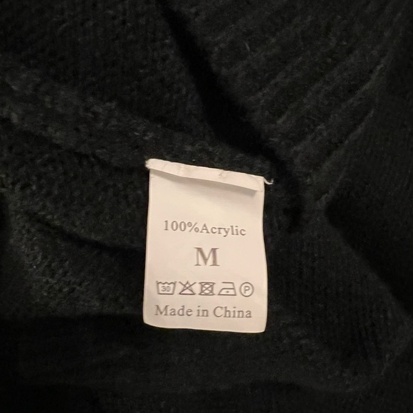 Bdcoco  V-Neck Bodycon Tie Waist Short Knitted Sweater Dress - NWOT​​​​ - Picture 12 of 12